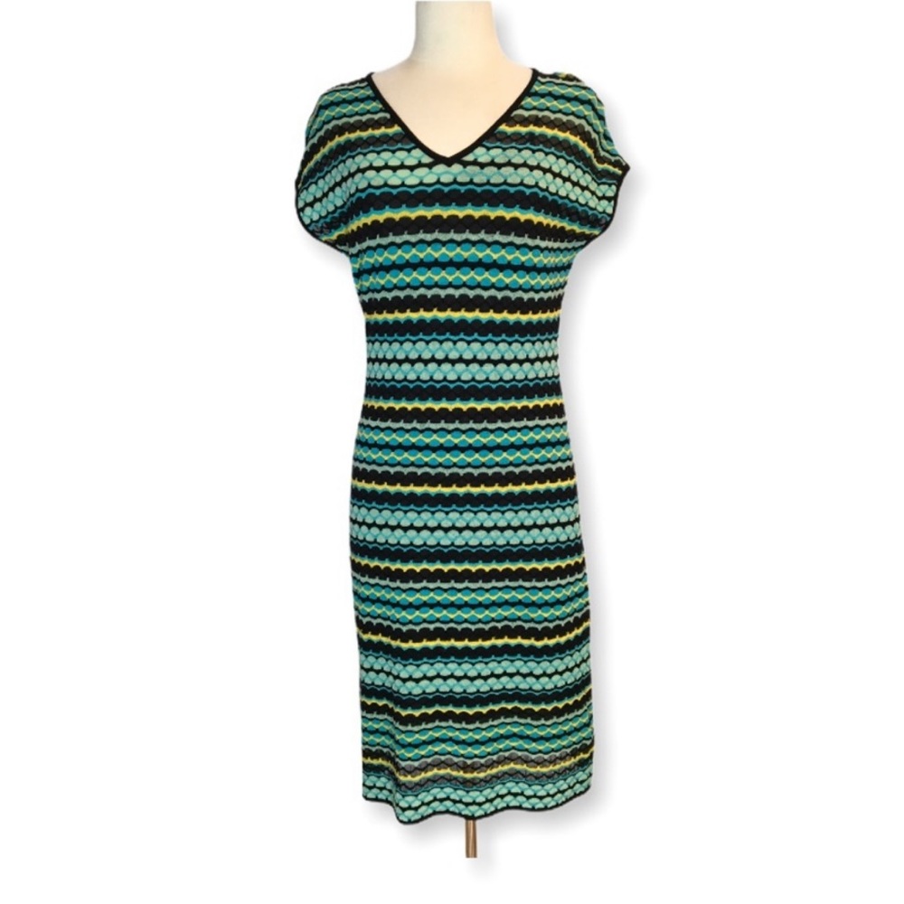 MISSONI knit dress teal